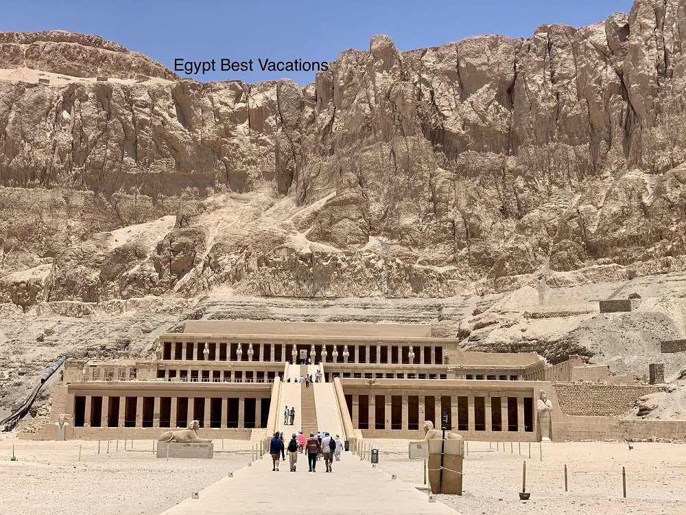 Temple Of Hatshepsut At Deir El-Bahari