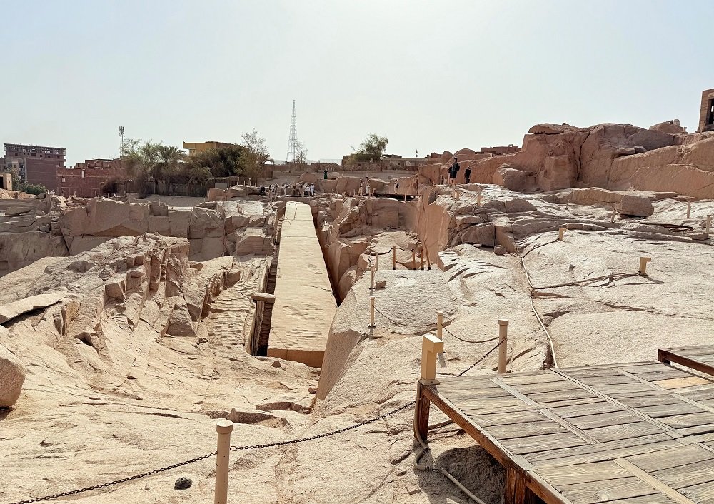 The Unfinished Obelisk In Aswan