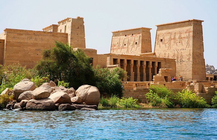 Temple of Isis at Philae in Aswan