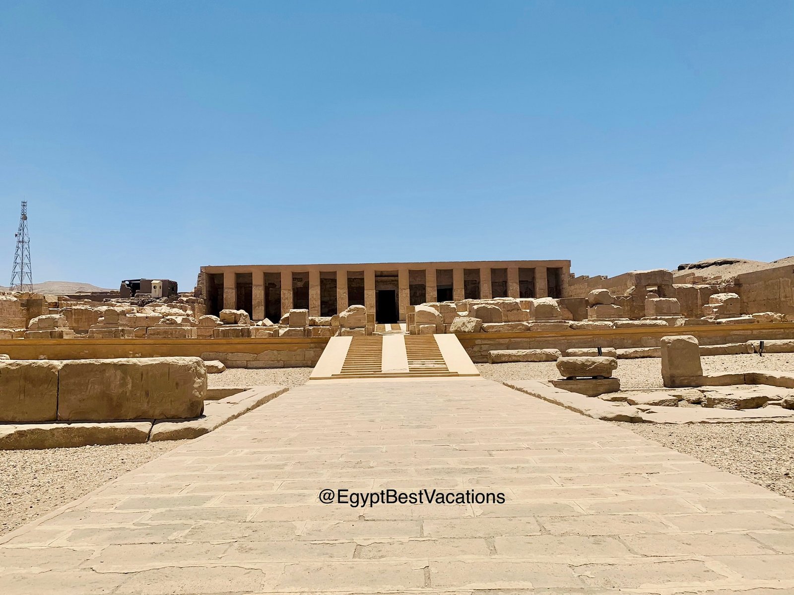 Temple of Seti I in Abydos