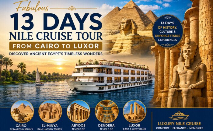 13 Days Nile Cruise From Cairo To Luxor