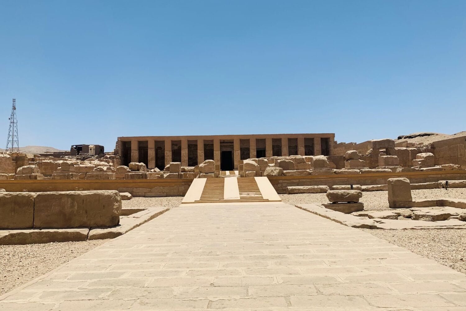 Temple of Seti I in Abydos, Egypt