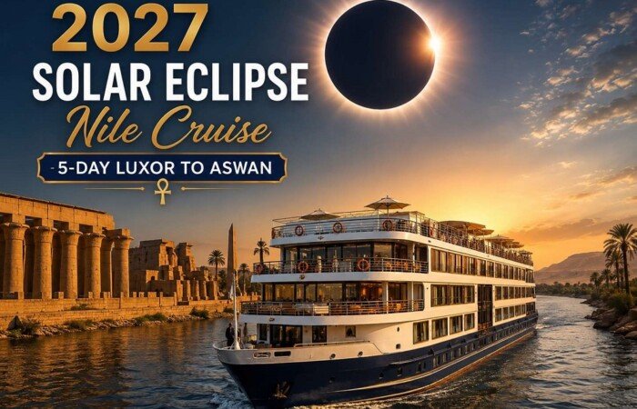 2027 Solar Eclipse Nile Cruise: 5-Day Luxor to Aswan