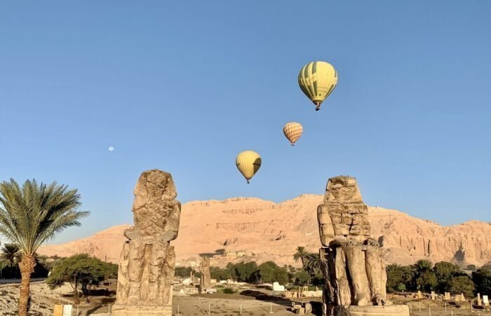 Luxor West Bank Tour With Balloon & Felucca Experience