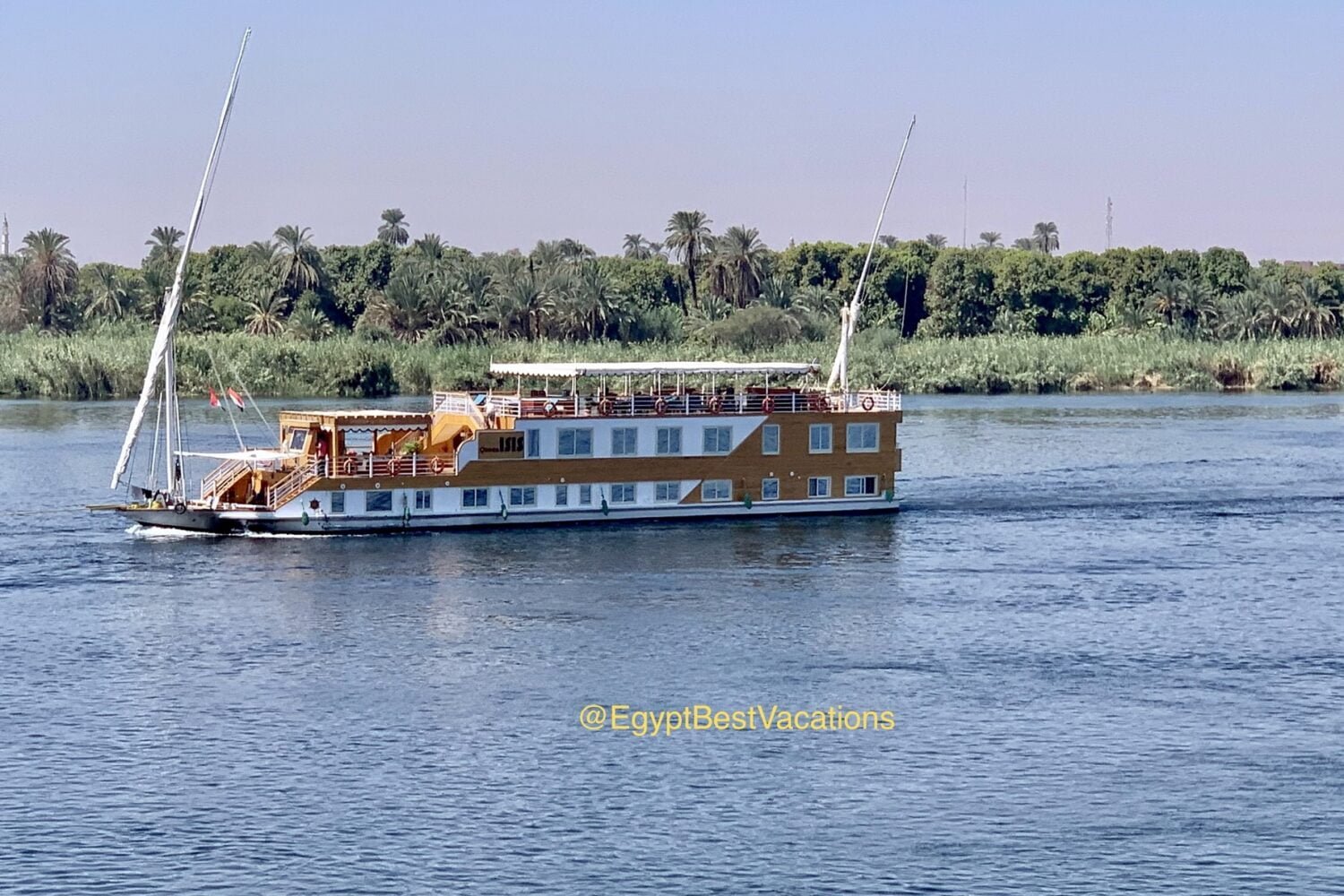 7 Day Cairo & Dahabiya Cruise Tour From Netherlands