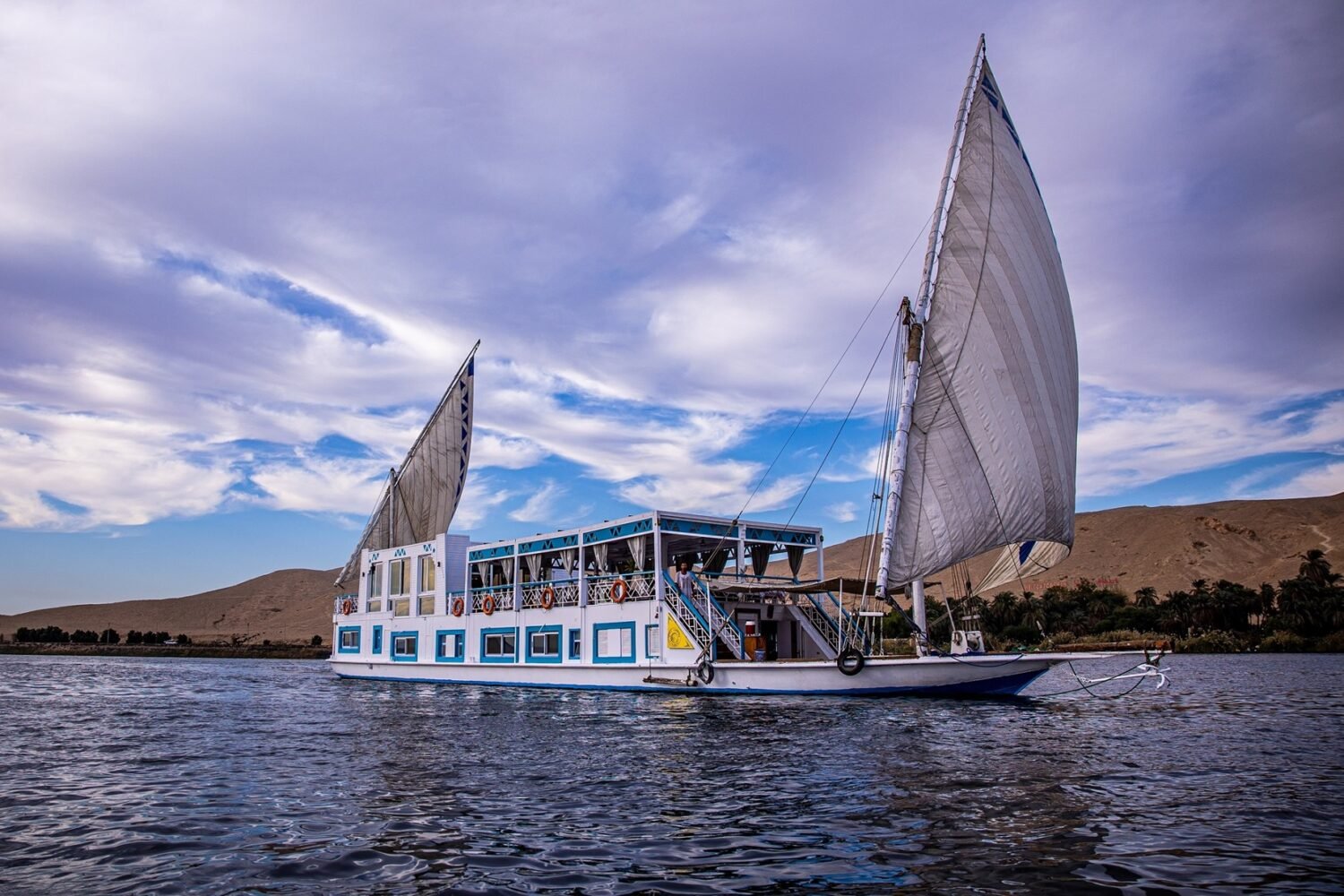 4 Day Aswan To Luxor Dahabiya Nile Cruise From Canada