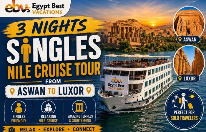 3 Nights Singles Nile Cruise Tour From Aswan To Luxor