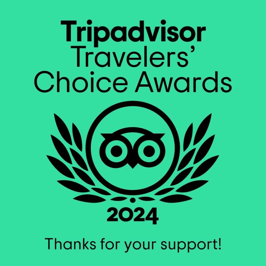 Tripadvisor Travelers' Choice Award 2024